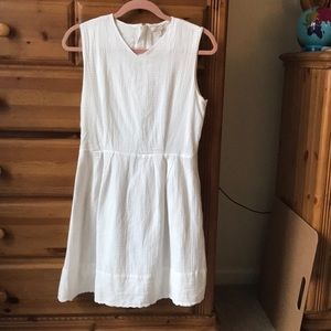 GAP White Linen Dress